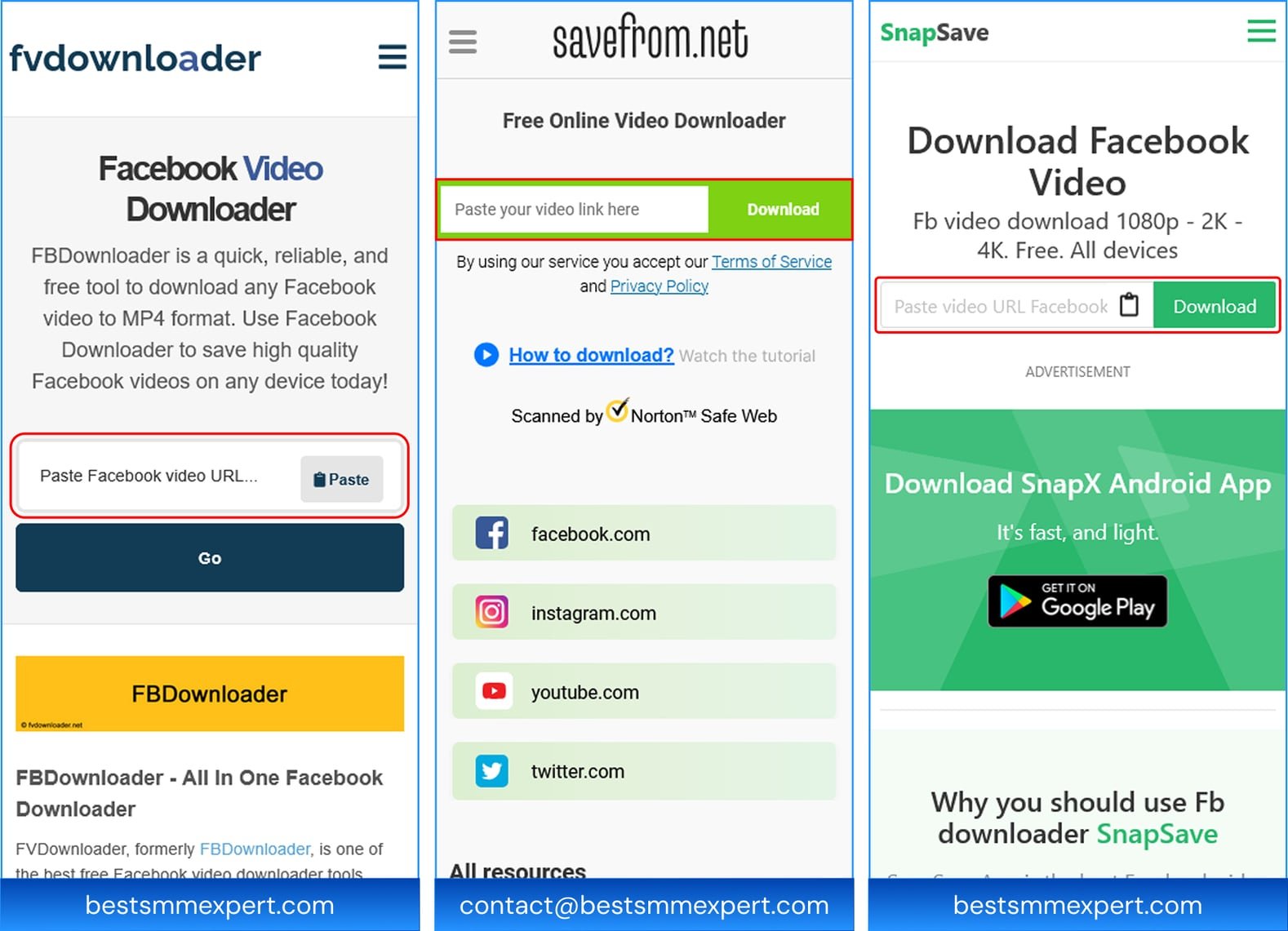 Facebook Reel Downloader Tools